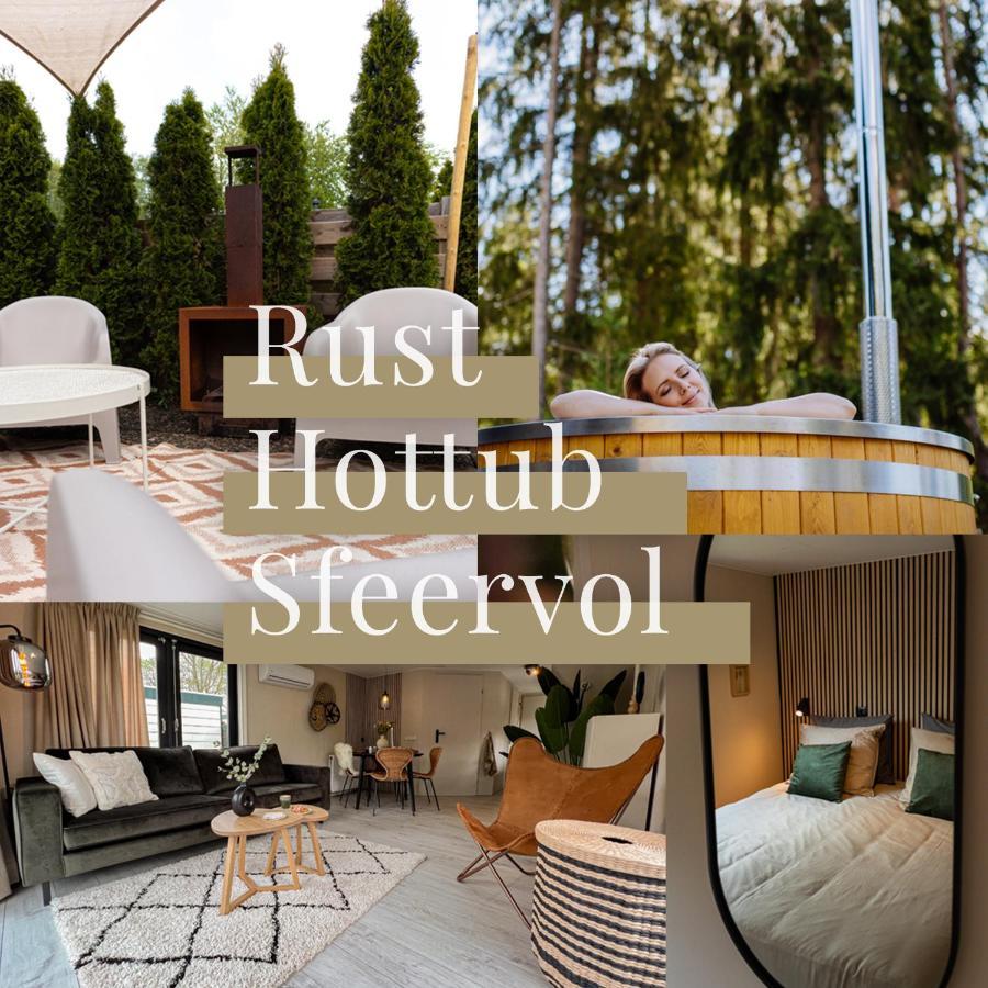 Bosrijk Chalet - Hottub - Veluwe Putten Extérieur photo