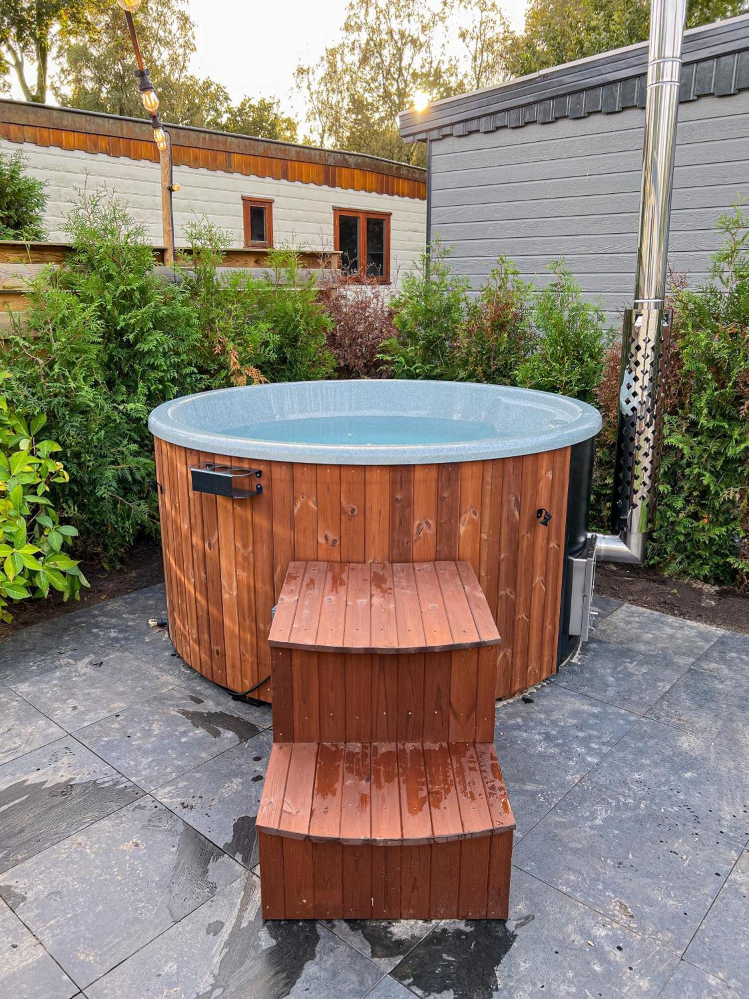 Bosrijk Chalet - Hottub - Veluwe Putten Extérieur photo